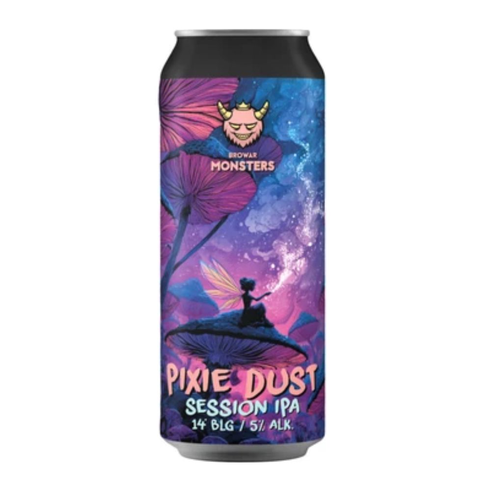 Piwo Browar Monsters Pixie Dust Session IPA 5% 500 ml puszka DRS