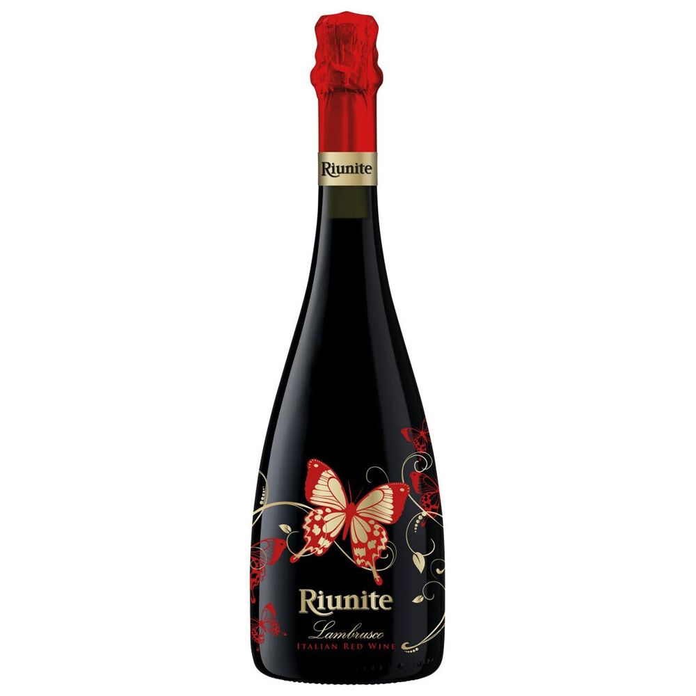 Wino Farfalle Lambrusco 7,5% słodkie musujące 750 ml