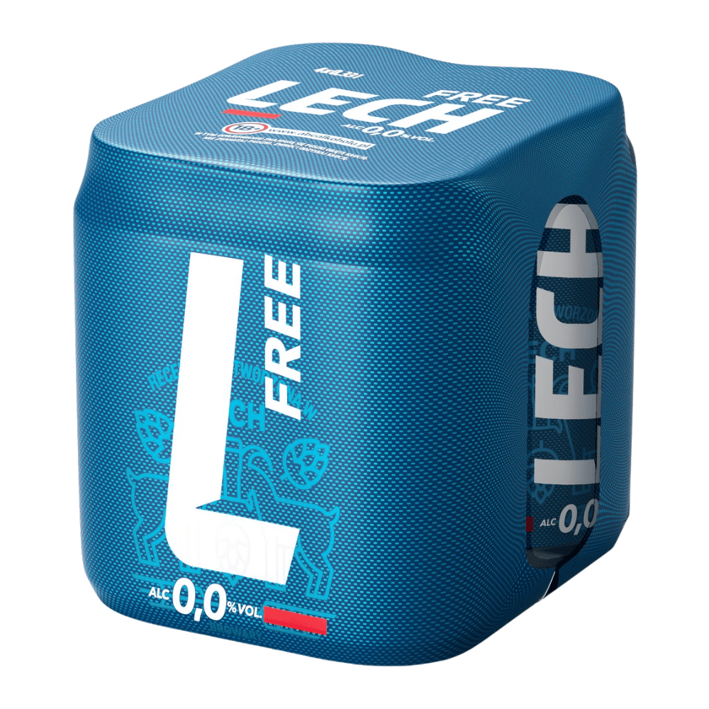 Piwo Lech Free 0% 330 ml 4-pak puszka DRS