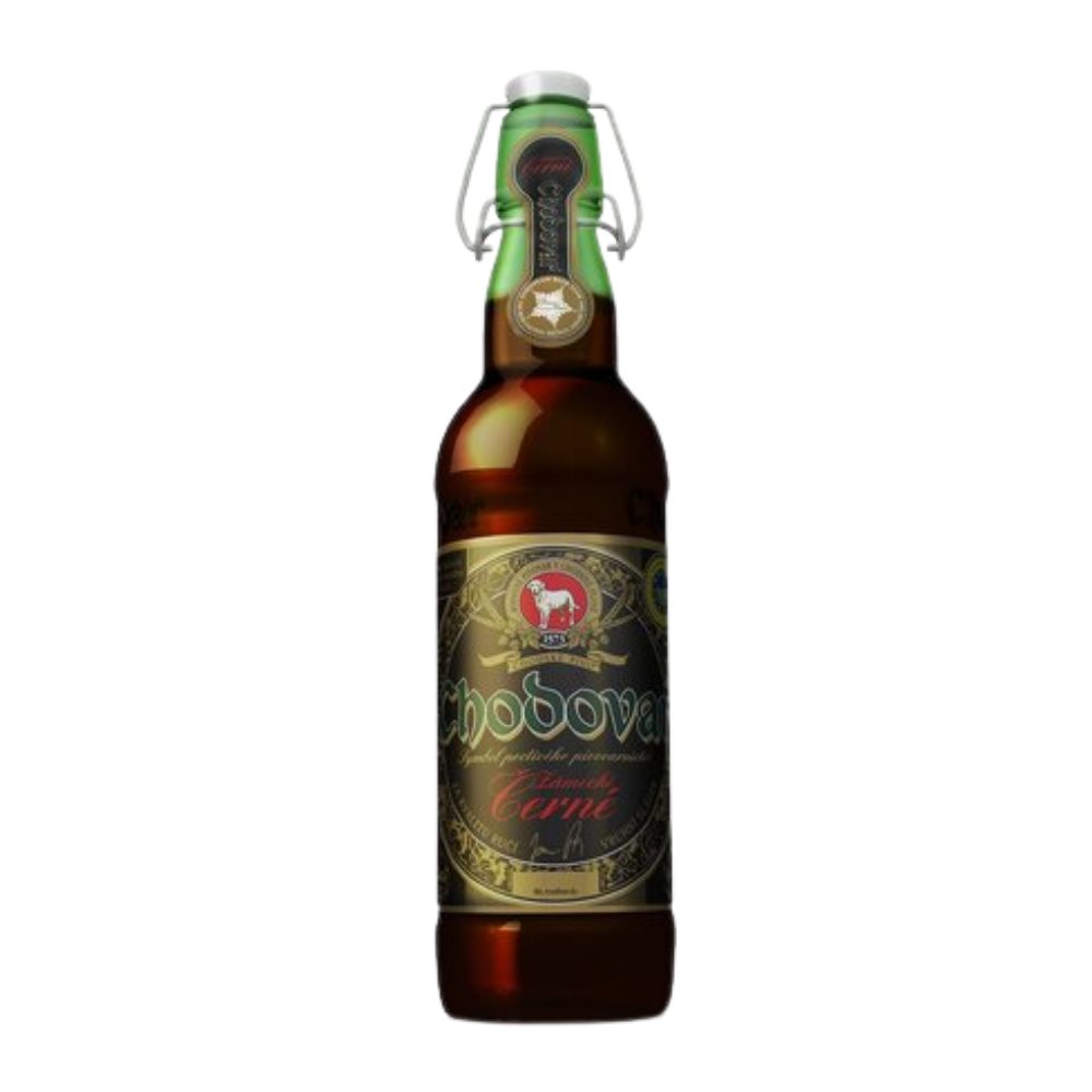 Piwo Chodovar Cerne Zamecke 4,2% 500 ml