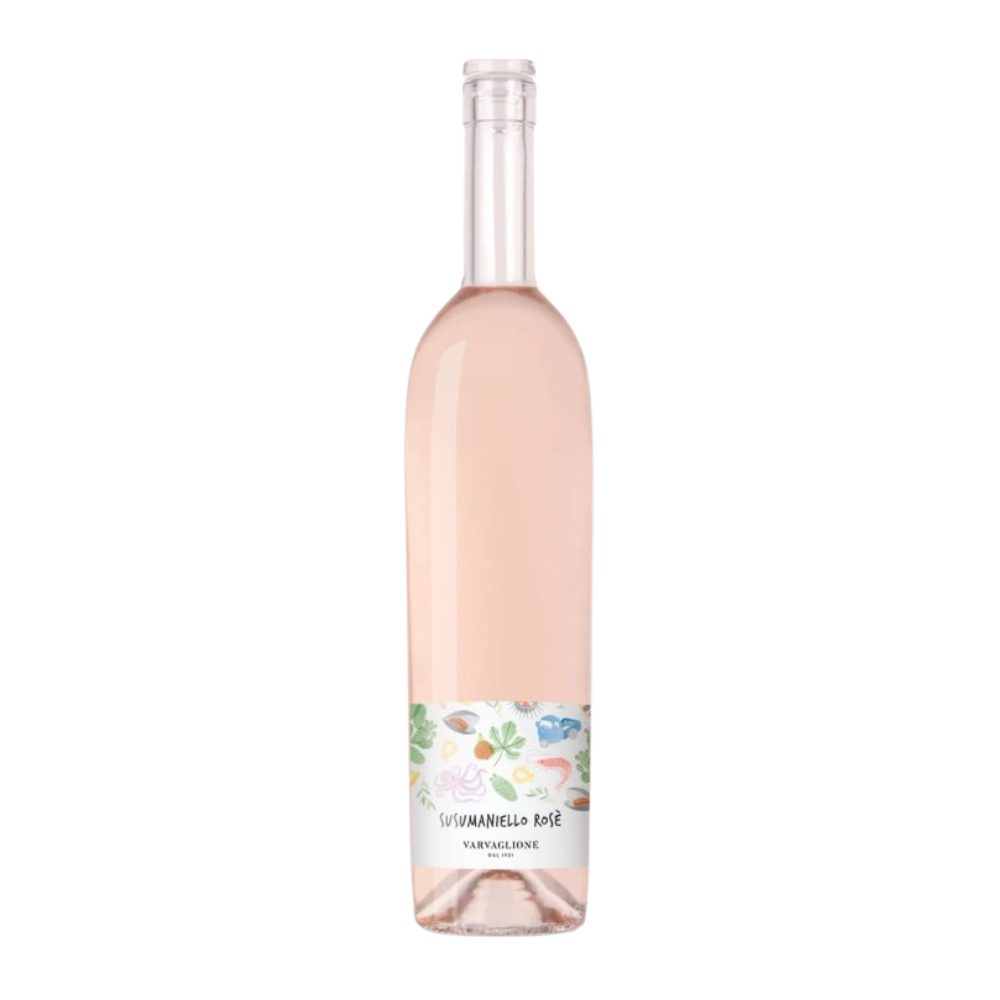 Wino Varvaglione Susumaniello Rosato 13% różowe wytrwane 750 ml