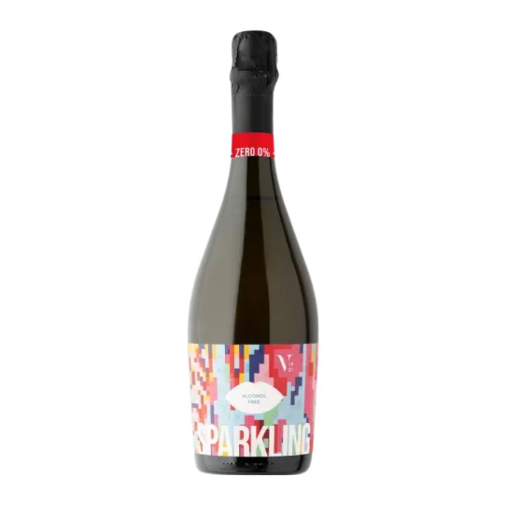 Wino musujące Varvaglione Sparkling White 0% białe półwytrawne 750 ml