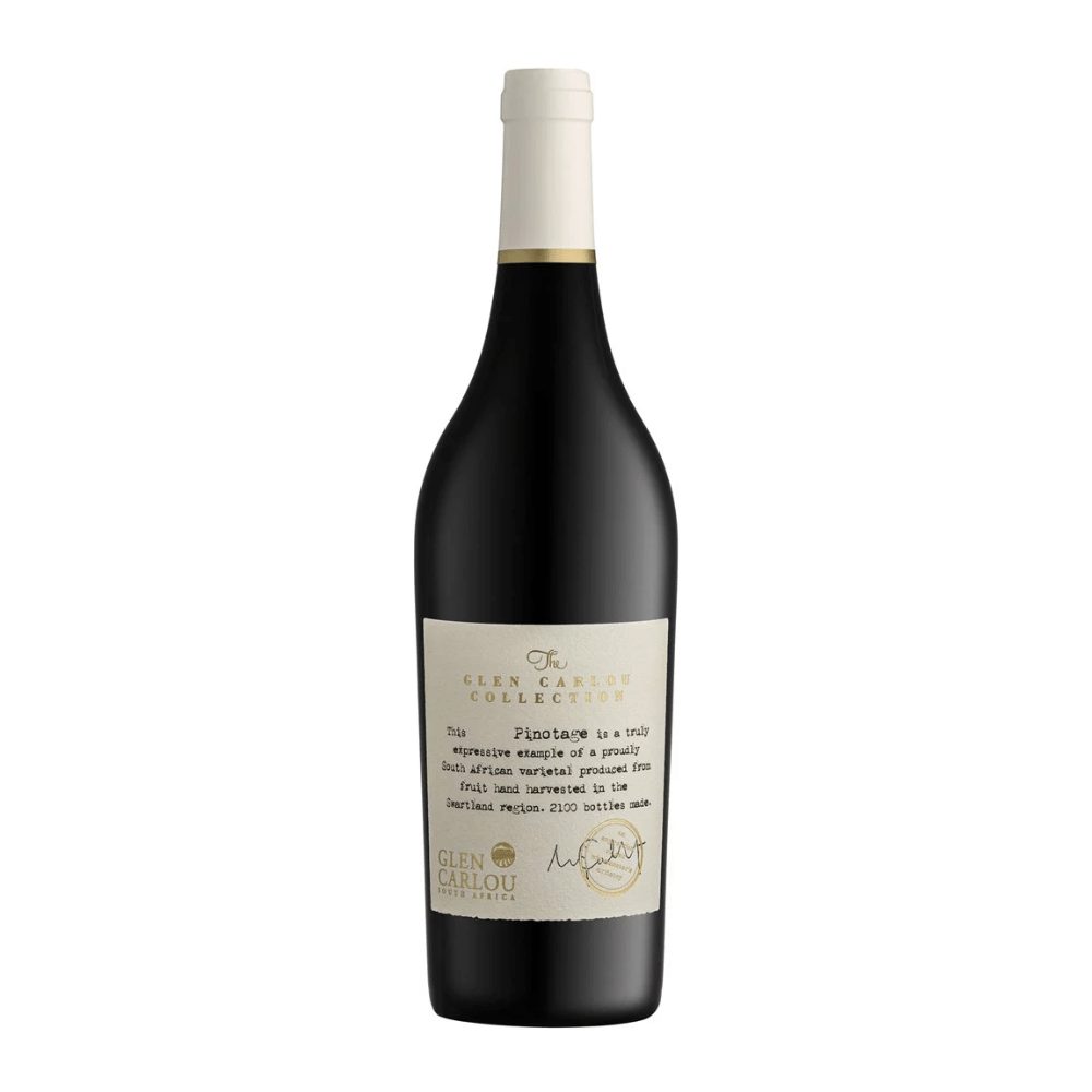 Wino Glen Carlou Collection Pinotage 2021 14% czerwone wytrwane 750 ml