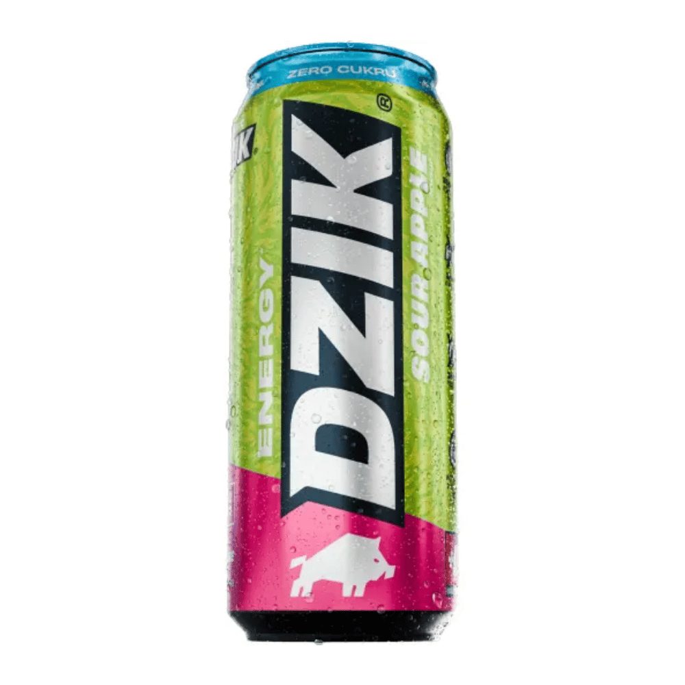 Napój energetyczny Dzik Energy Sour Apple 500 ml DRS