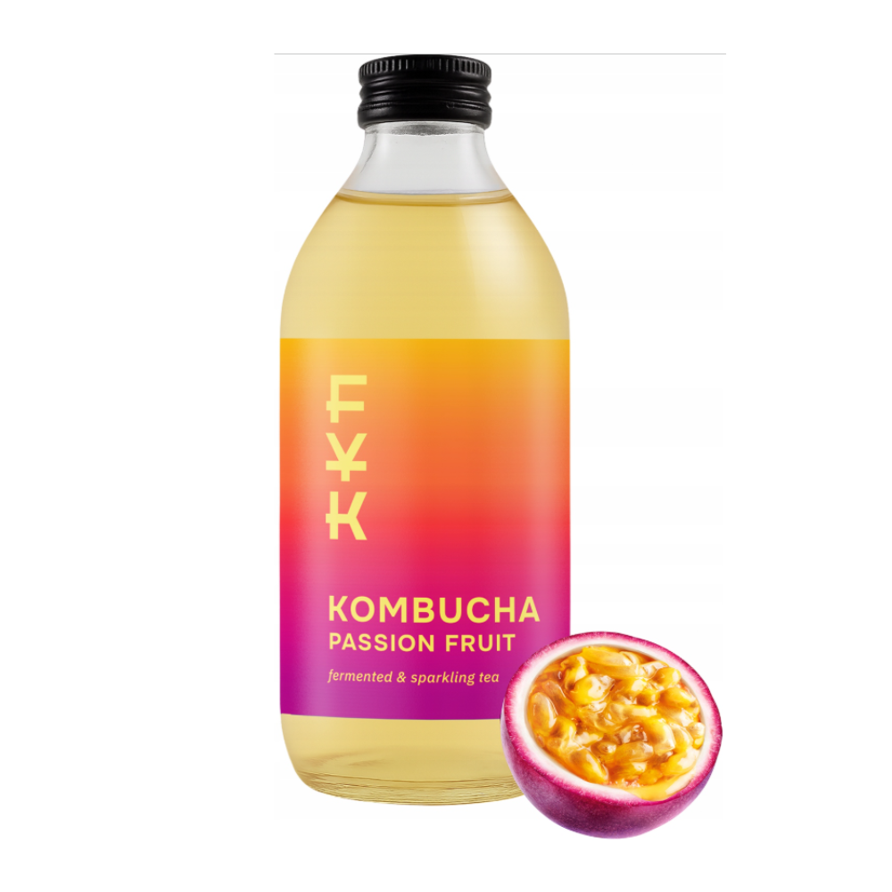 Kombucha Forever Young Passion Fruit 330 ml