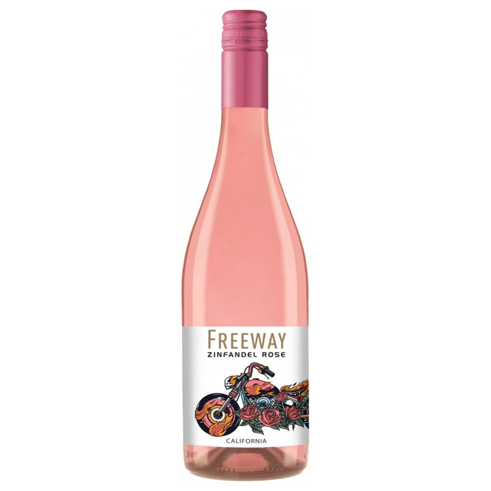 Wino Freeway Zinfandel Rose 10,5% różowe półsłodkie 750 ml