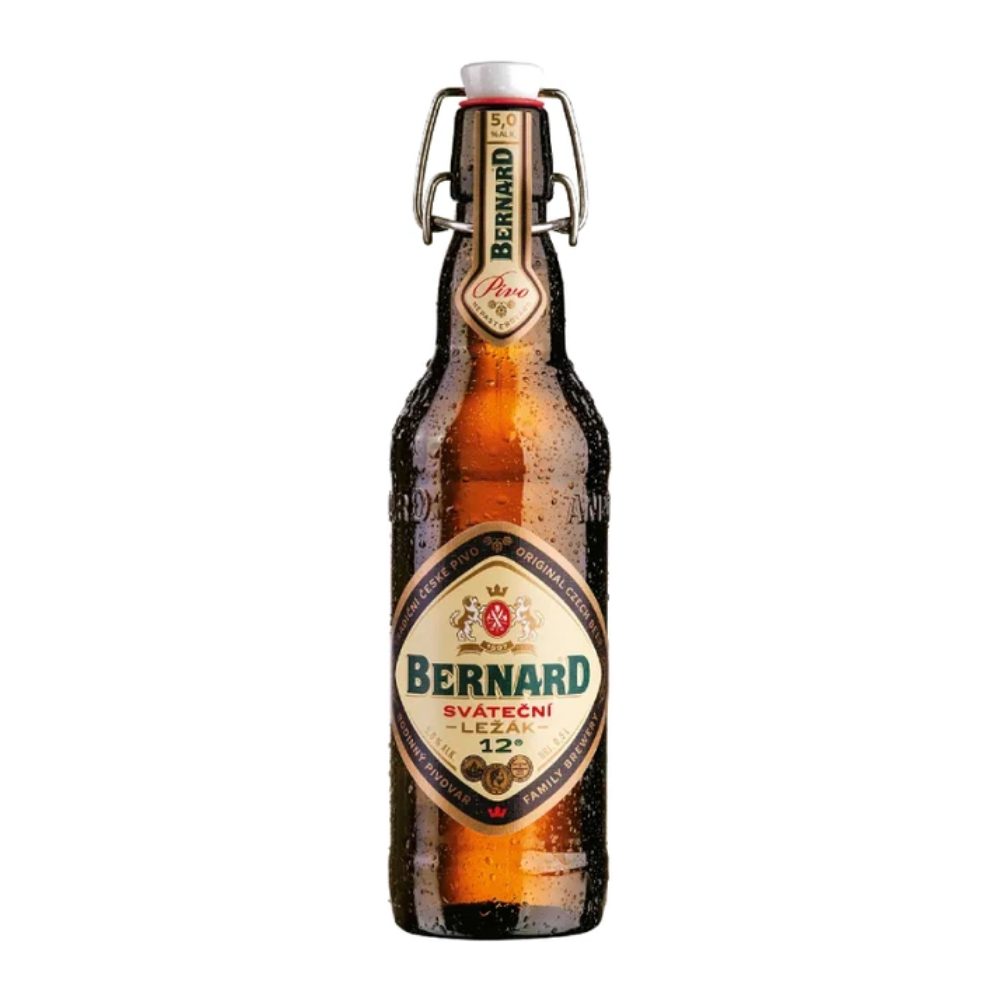 Piwo Bernard 12 Světlý Ležák 5% 500 ml