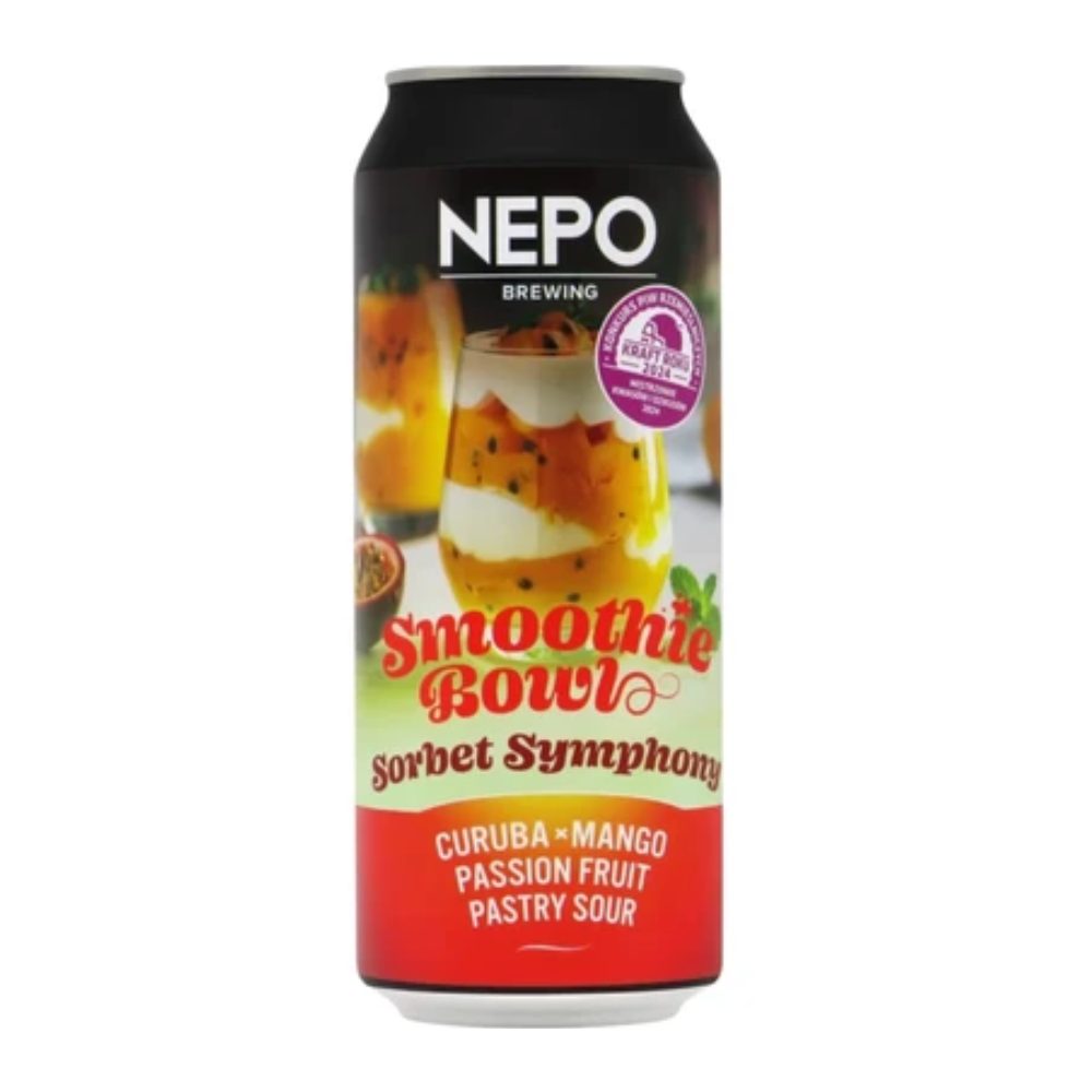 Piwo 	Nepomucen Smoothie Bowl Sorbet Symphony Curuba & Mango & Passion Fruit Pastry Sour 5,3% 500 ml puszka