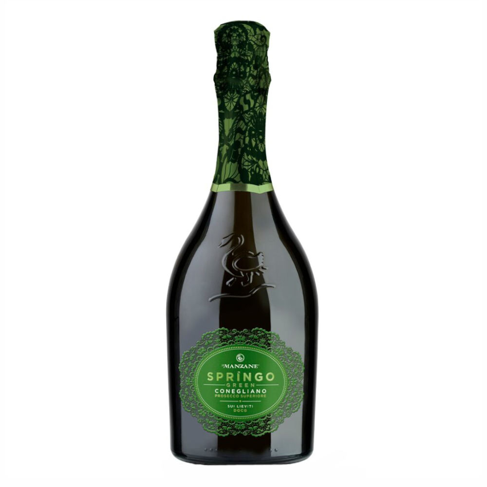 Wino musujące Le Manzane Springo Conegliano DOCG Brut Nature Sui Lieviti 11,5% białe wytrawne 750 ml
