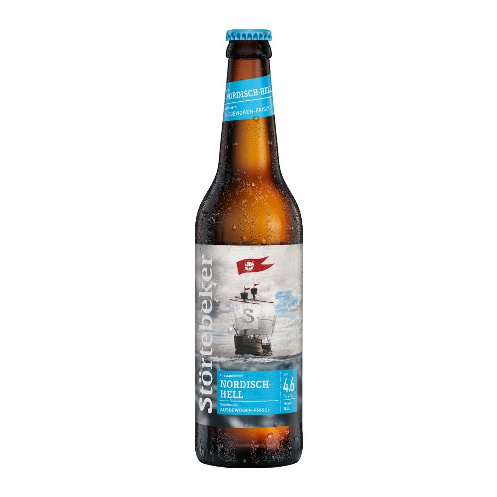 Piwo Stortebeker Nordisch-Hell 4,6% 500 ml zwrotna