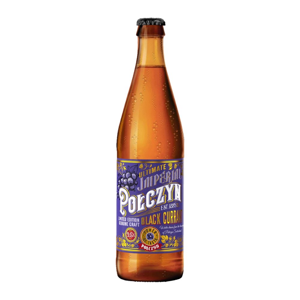 Piwo Połczyn Imperial Black Currant 9,5% 500 ml