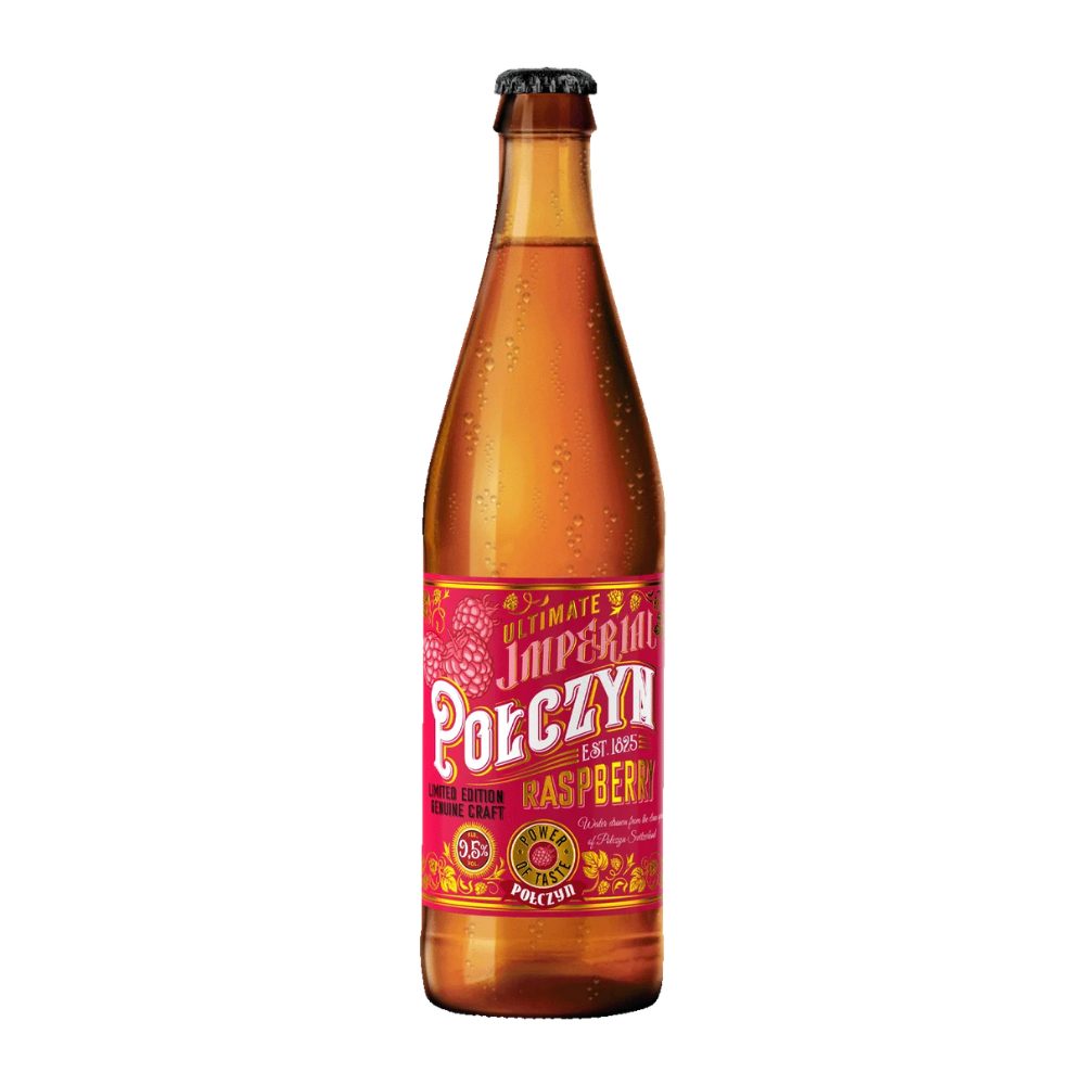 Piwo Połczyn Imperial Raspberry 9,5% 500 ml