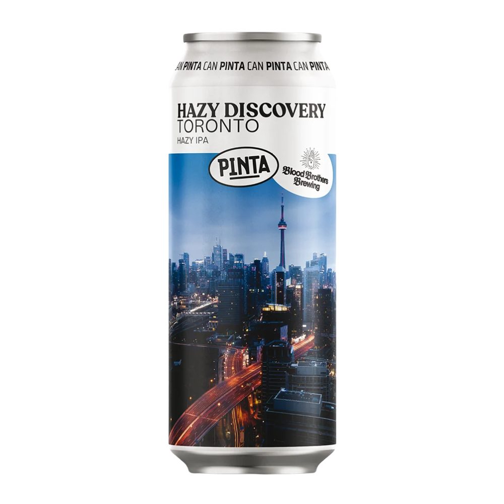 Piwo Pinta Discovery Toronto Hazy IPA 6,5% 500 ml puszka DRS