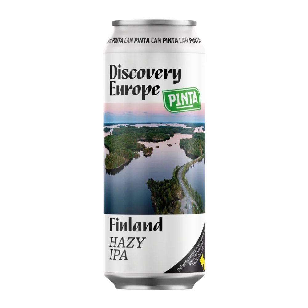 Piwo Pinta Discovery  Europe Finland Hazy IPA 6,5% 500 ml puszka DRS