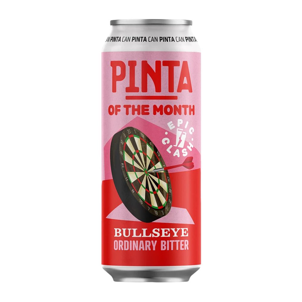 Piwo Pinta Bullseye Ordinary Bitter 3,5% 500 ml puszka DRS