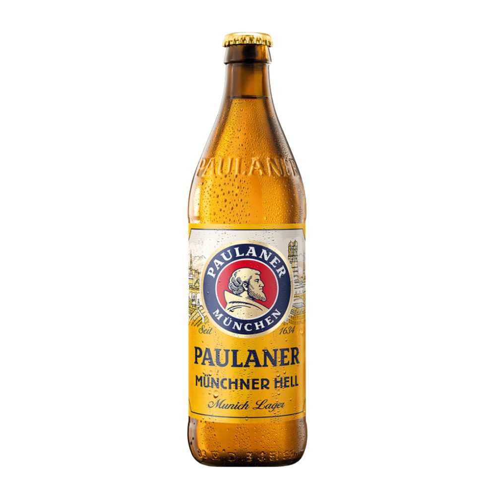 Piwo Paulaner Muncher Hell 4,9% 500 ml zwrotna