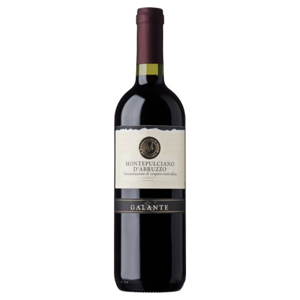 Wino Galante Montepulciano D`Abruzzo 12,5% czerwone wytrawne 750 ml