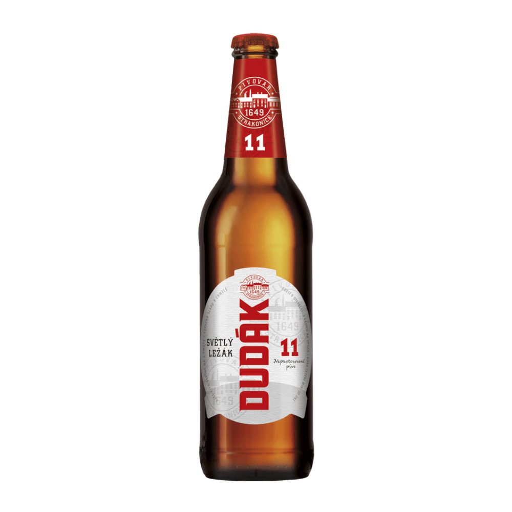 Piwo Dudak 11 Svetly Lezak 4,5% 500 ml