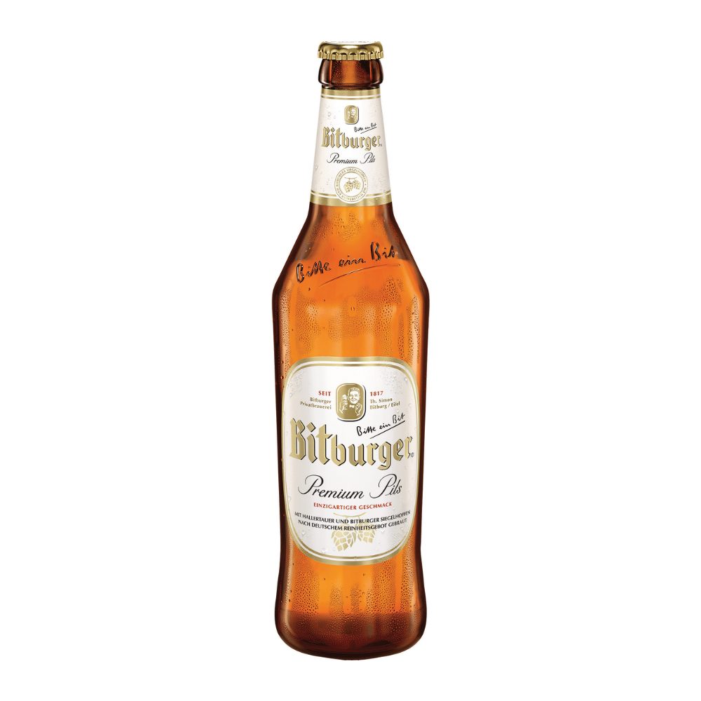 Piwo Bitburger Premium 4,8% 500 ml zwrotna