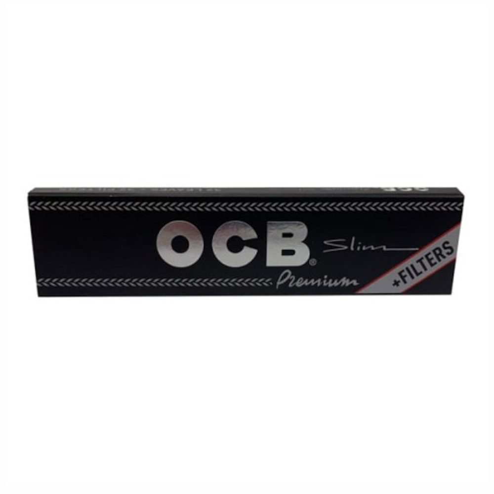 Bibułka OCB Slim Premium Czarne z Filtrem