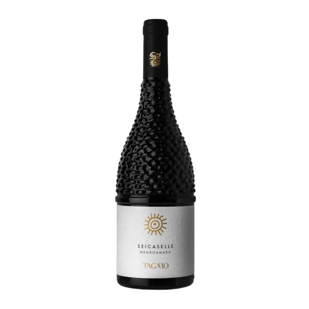 Wino Tagaro Seicaselle Negroamaro Puglia 14% czerwone wytrawne 750 ml