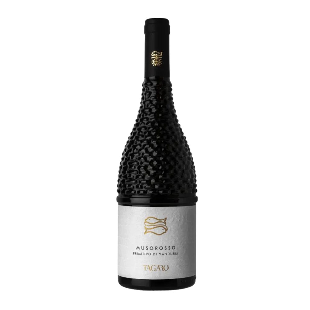 Wino Tagaro Muso Rosso Primitivo di Manduria 15% czerwone wytrawne 750 ml