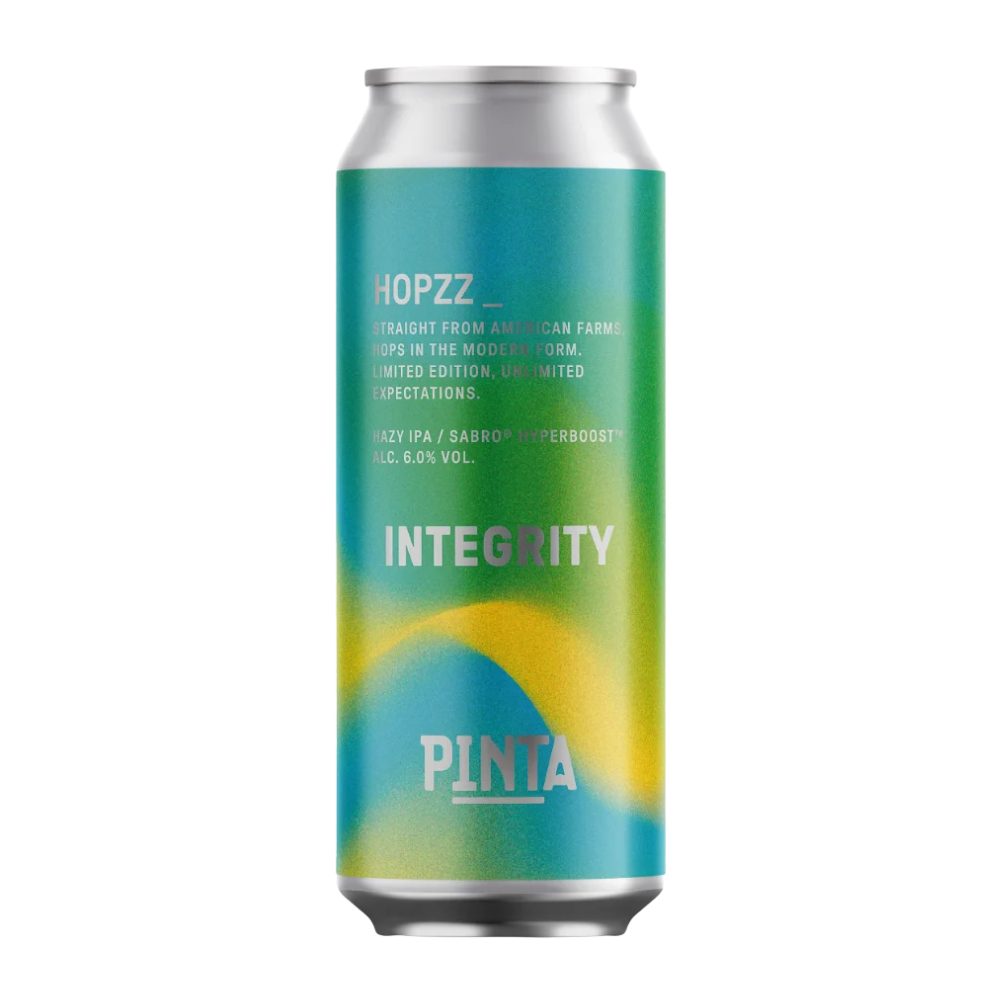 Piwo Pinta Hopzz_Integrity Manilita Hazy IPA 6% 500 ml puszka DRS