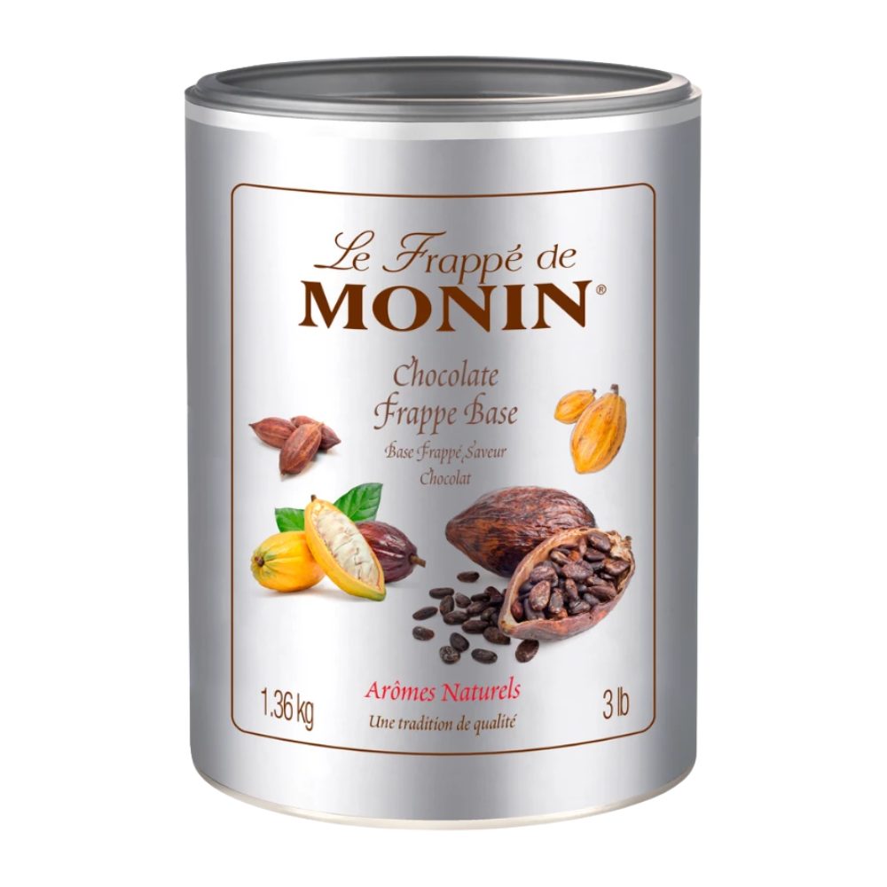 Baza do kawy Monin Frappe Chocolate 1,36 kg puszka