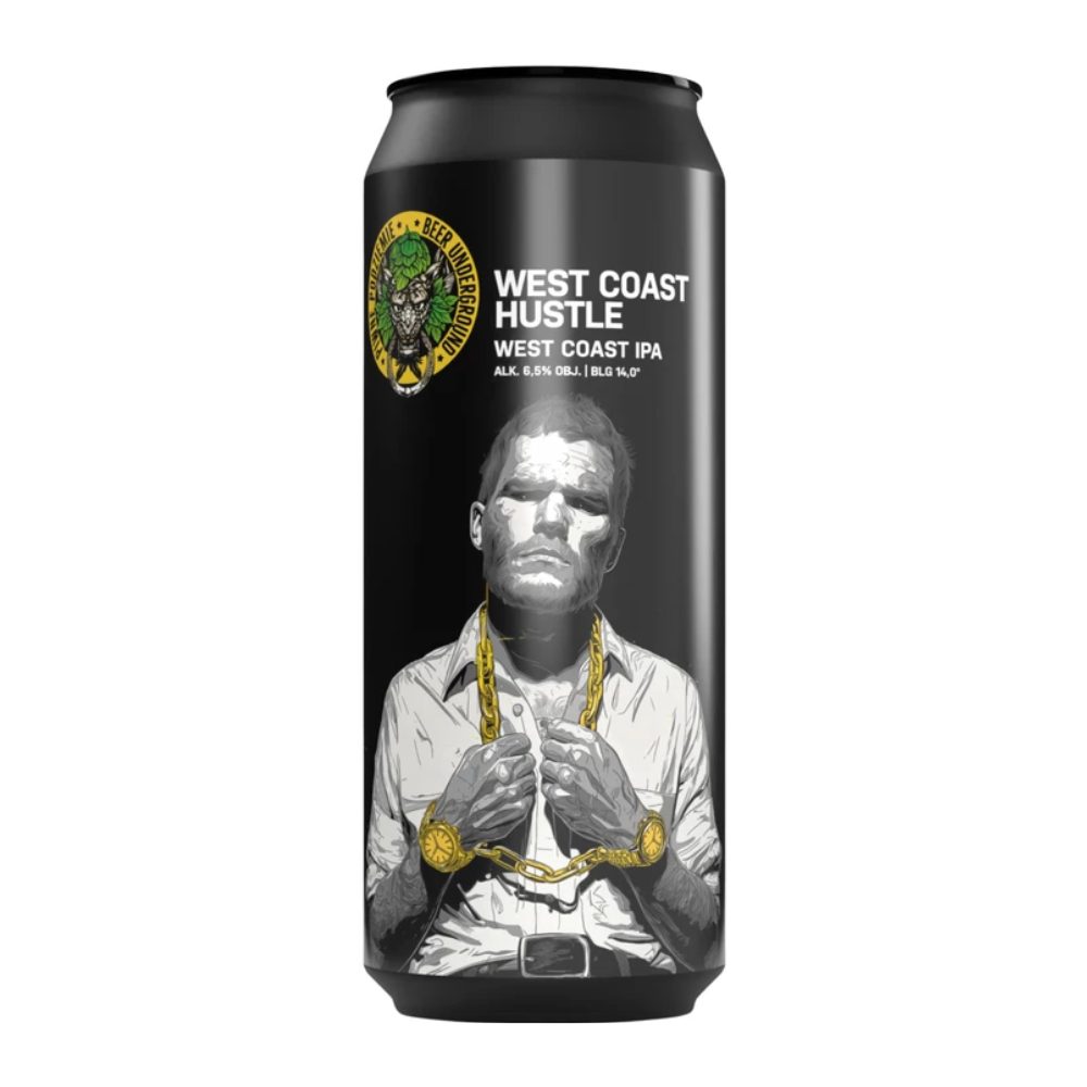 Piwne Podziemie West Coast Hustle 6,5% 500 ml puszka
