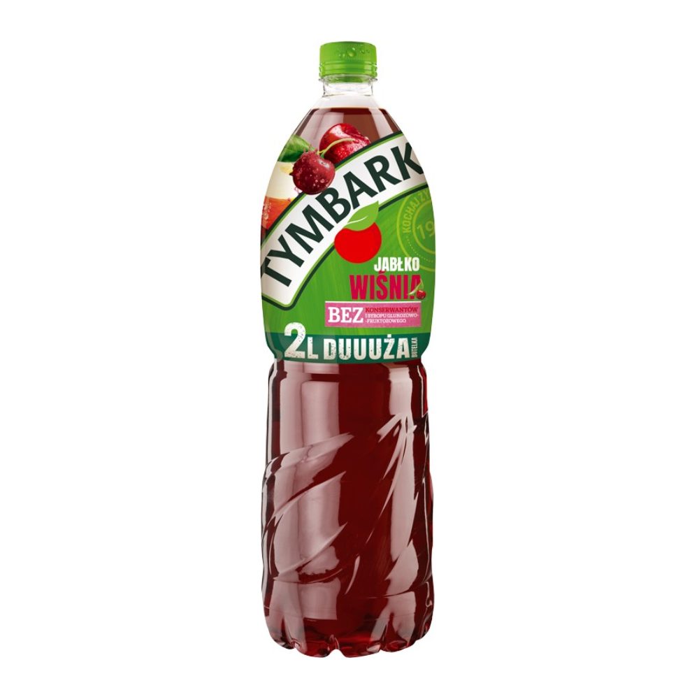 Napój Tymbark Jabłko Wiśnia 2000 ml DRS