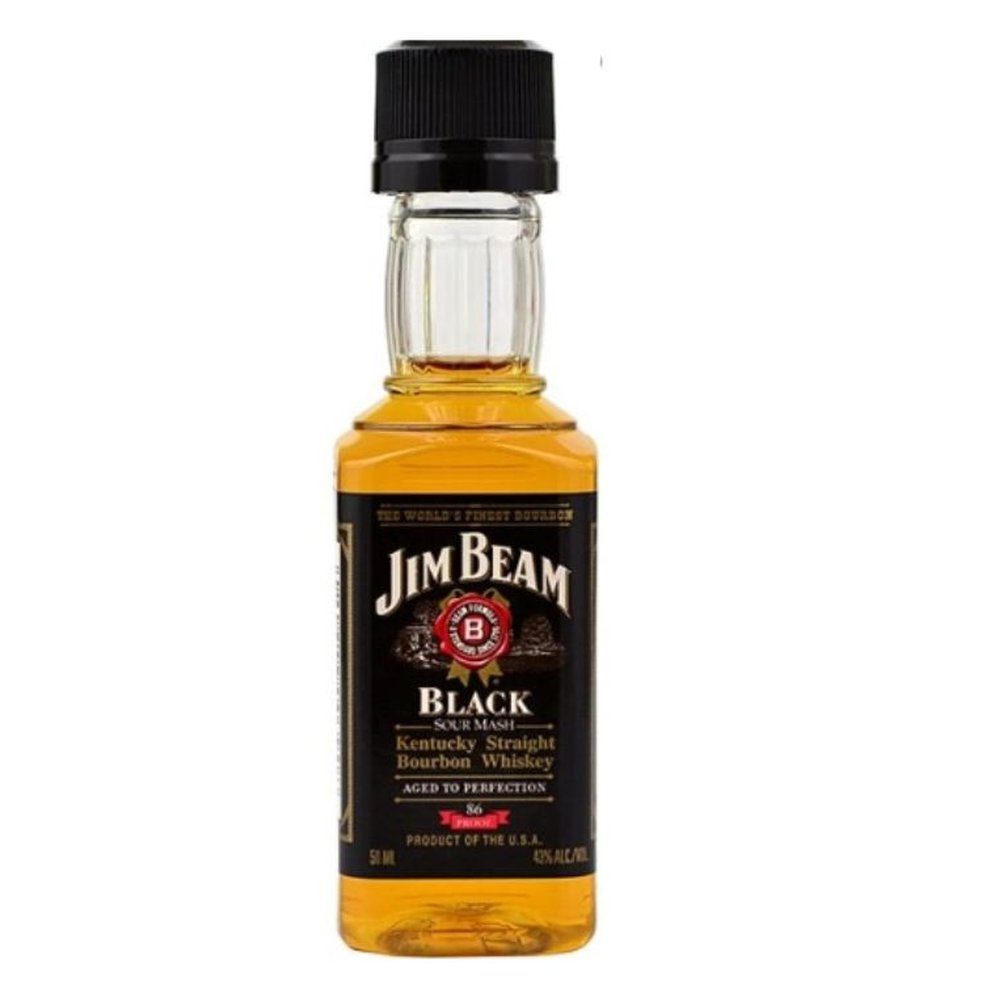 Whiskey Bourbon Jim Beam Black 43% 50 ml
