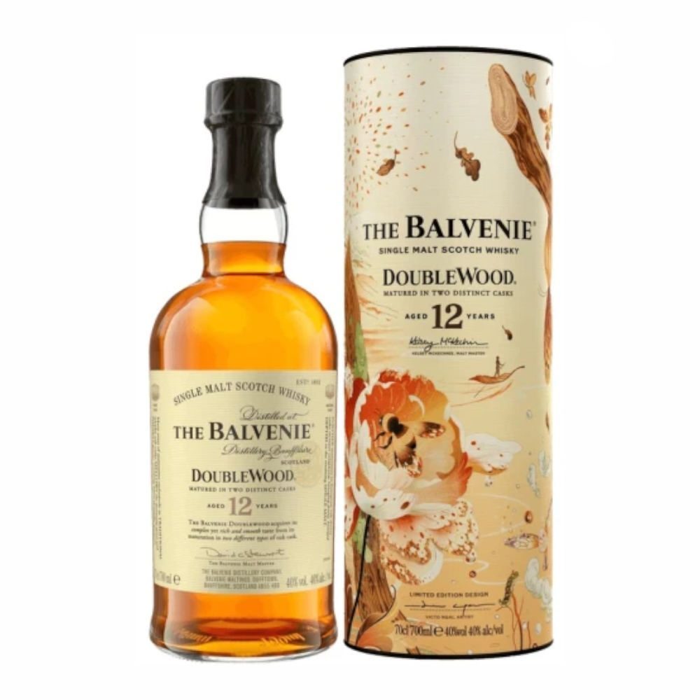 Whisky Balvenie 12 yo Doublewood x Victo Ngai 40% 700 ml