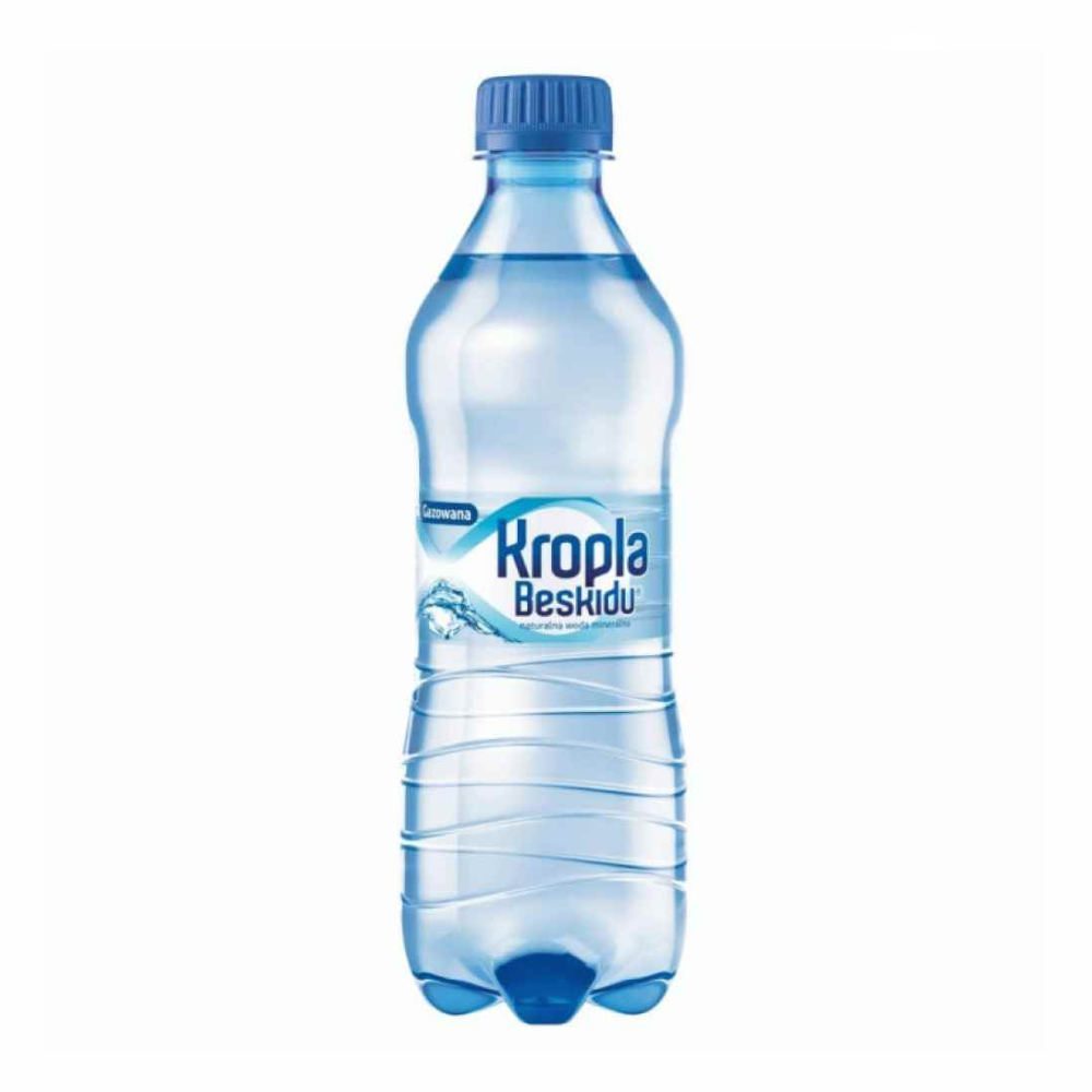 Woda Kropla Beskidu gazowana 500 ml x 12 PET