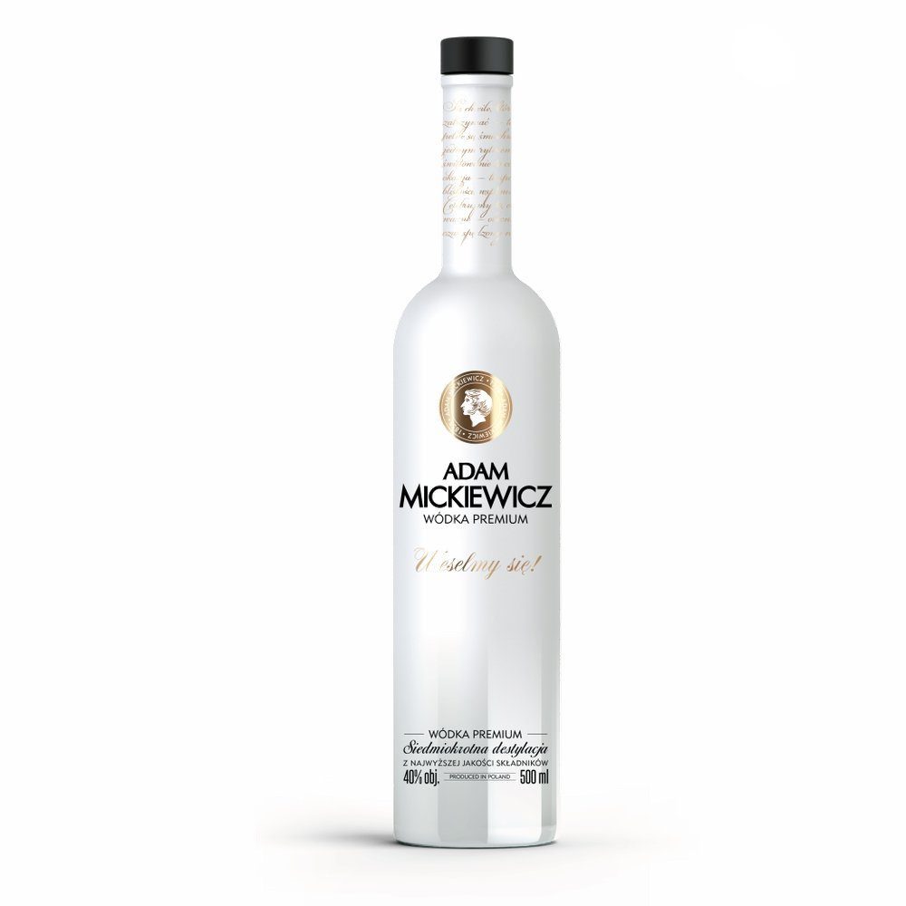 Wódka Adam Mickiewicz Weselmy Się 40% 500 ml