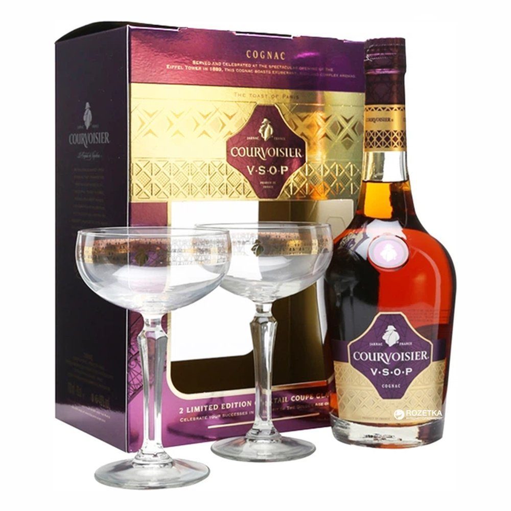 Koniak Courvoisier Vsop +2kiel. 40% 700 ml