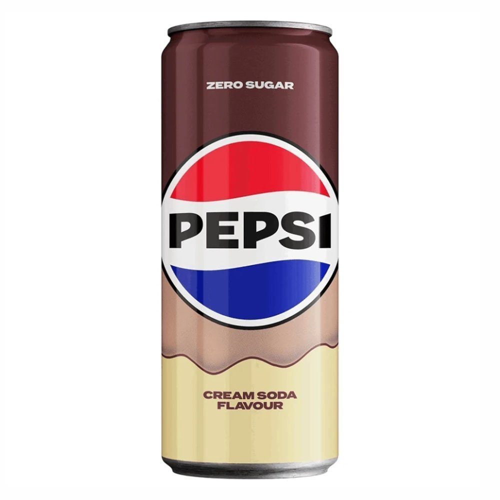 Pepsi Zero Creamsoda 24 x 330 ml puszka DRS