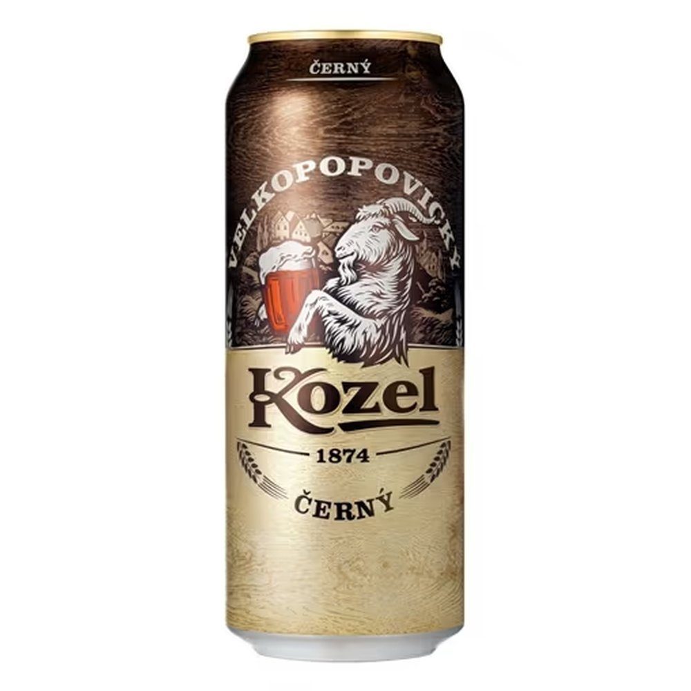 Piwo Kozel  Cerny Winter 3,8% 24 x 500 ml Puszka DRS