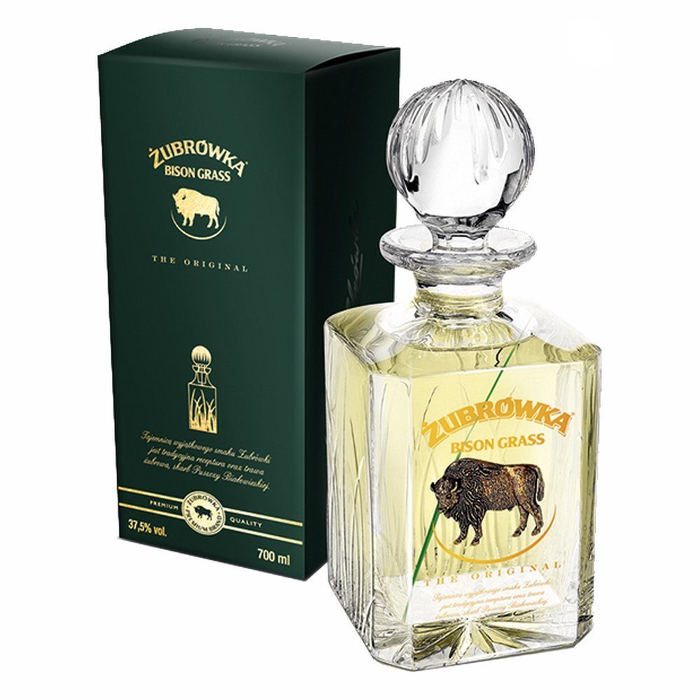 Wódka Żubrówka 40% 700 ml + karafka