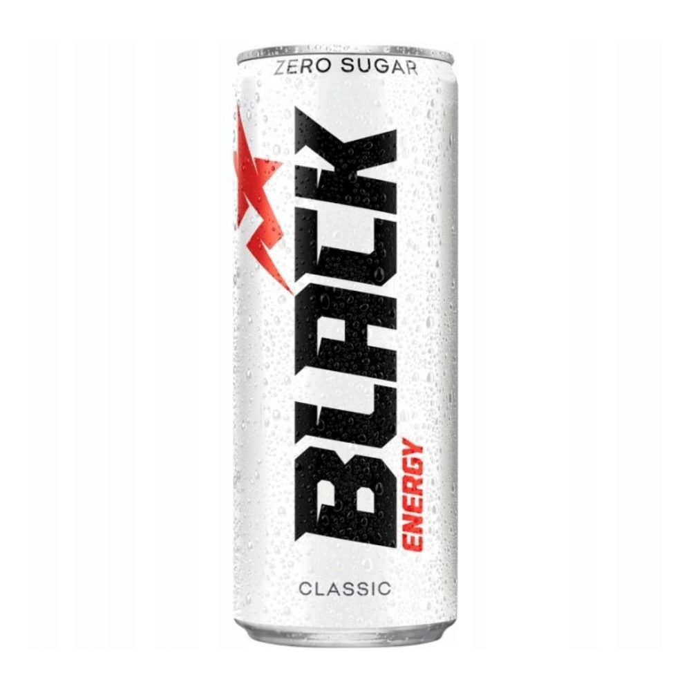 Energetyk Black Energy Zero Sugar 250 ml DRS