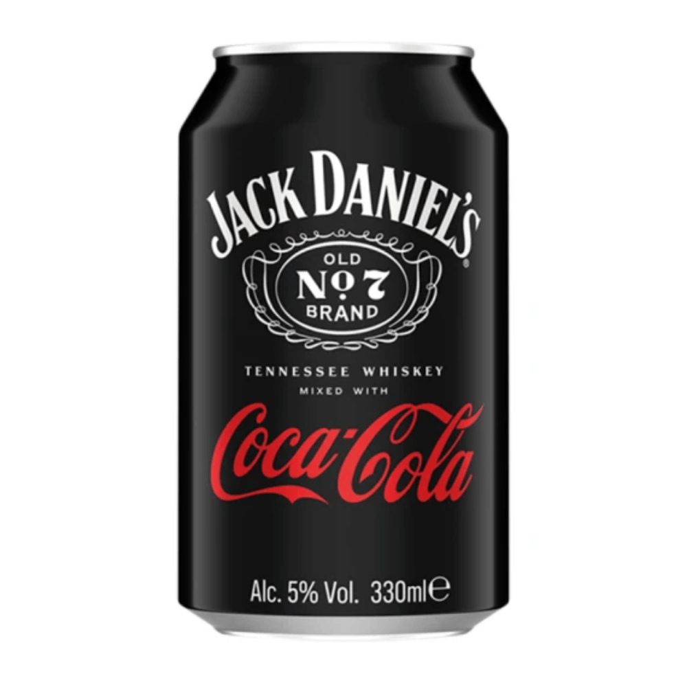 RTD Jack Daniel's Coca-Cola 5% 330 ml puszka DRS