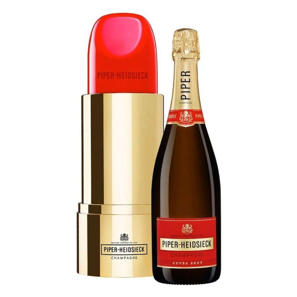 Wino Musujące Piper-Heidsieck Szampan Brut Lipstick Pomadka 12% 750 ml