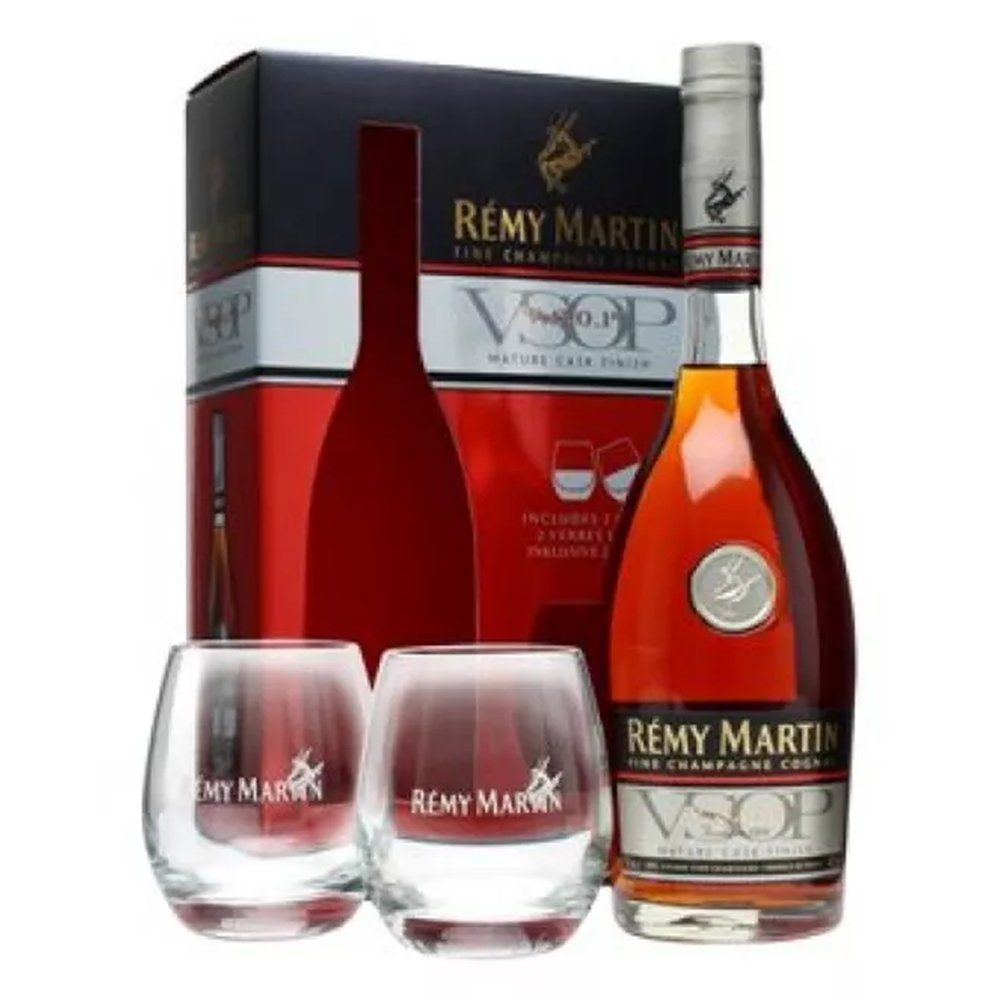 Koniak Remy Martin Vsop + Szkl. 40% 700 ml