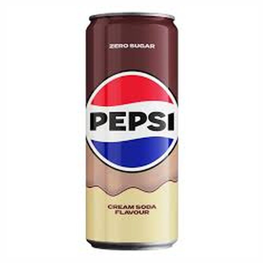 Pepsi Zero Creamsoda 330 ml puszka DRS