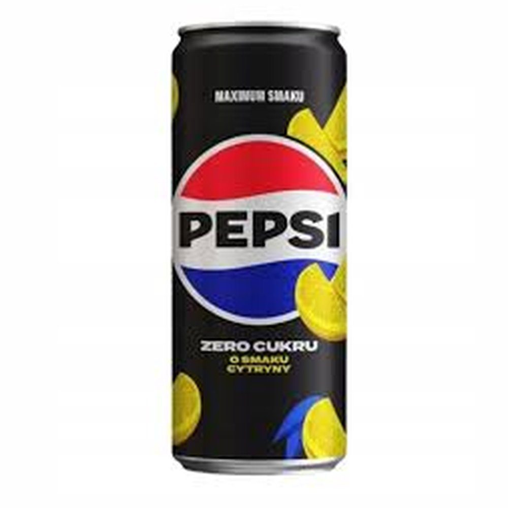 Napój Pepsi Zero Cukru Lemon 330 ml puszka DRS