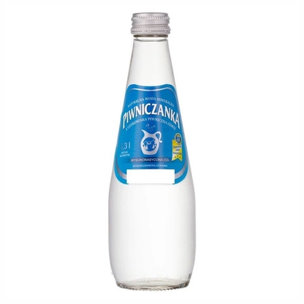 Woda Piwniczanka niebieska gazowana 330 ml but zwr