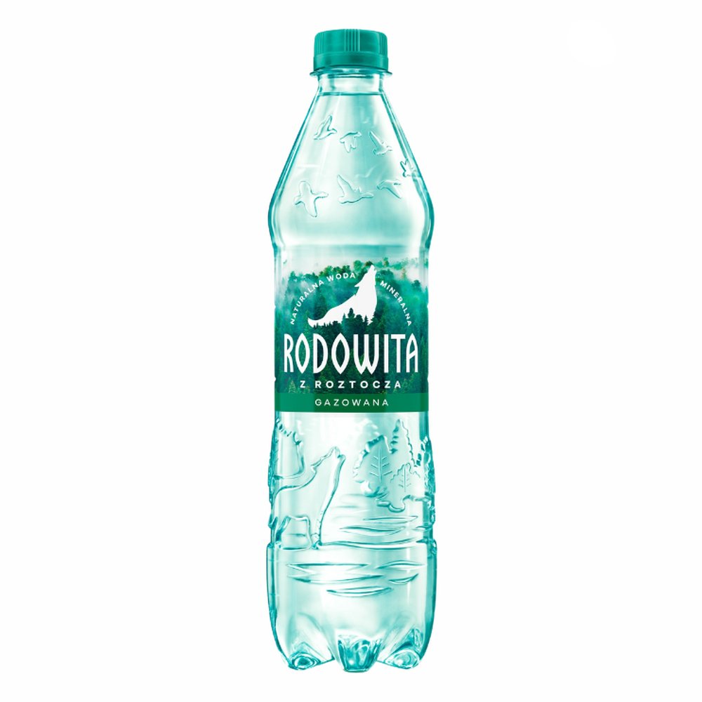 Woda Rodowita delikatnie gazowana 600 ml DRS