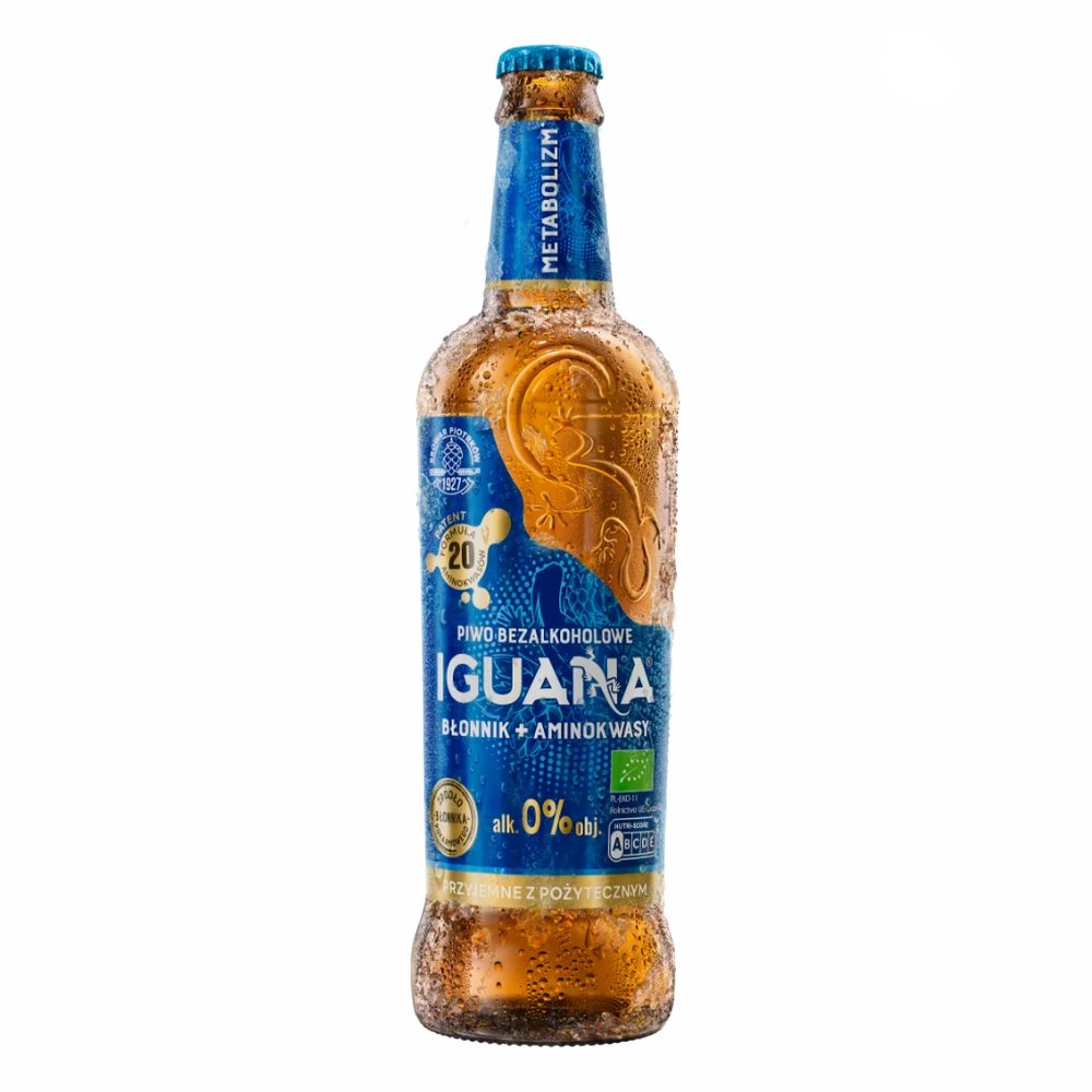 Piwo Iguana Isotonik Bezalkoholowe 0% 500 ml