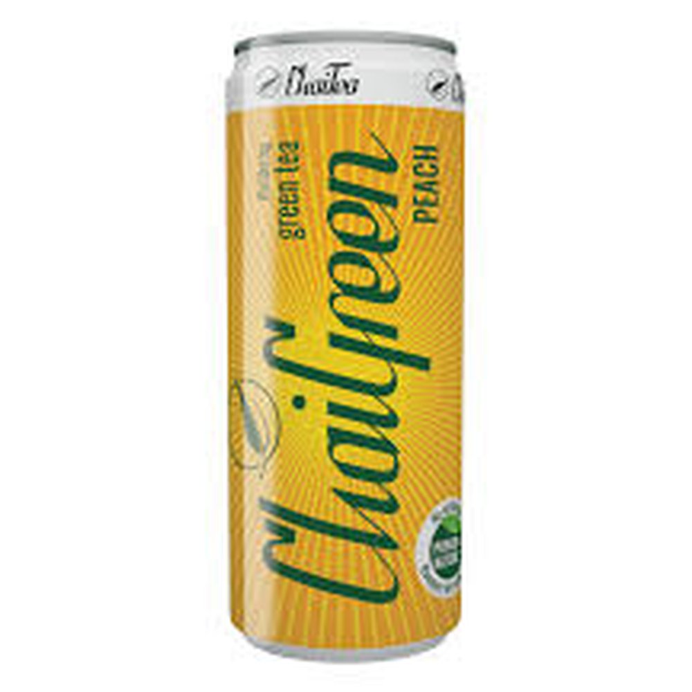 Napój niegazowany ChaiGreen Peach 330 ml puszka Sleek