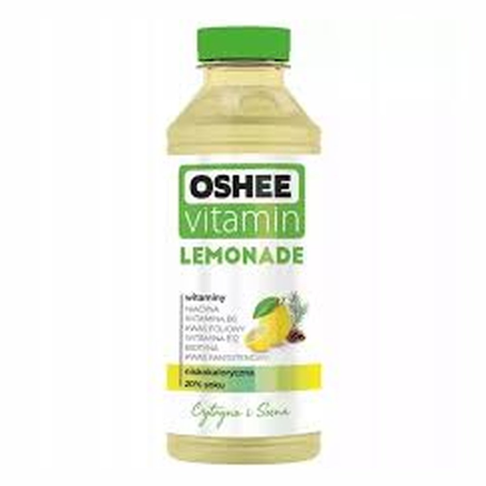 Napój OSHEE Vitamin Lemonade cytryna - sosna 555 ml DRS