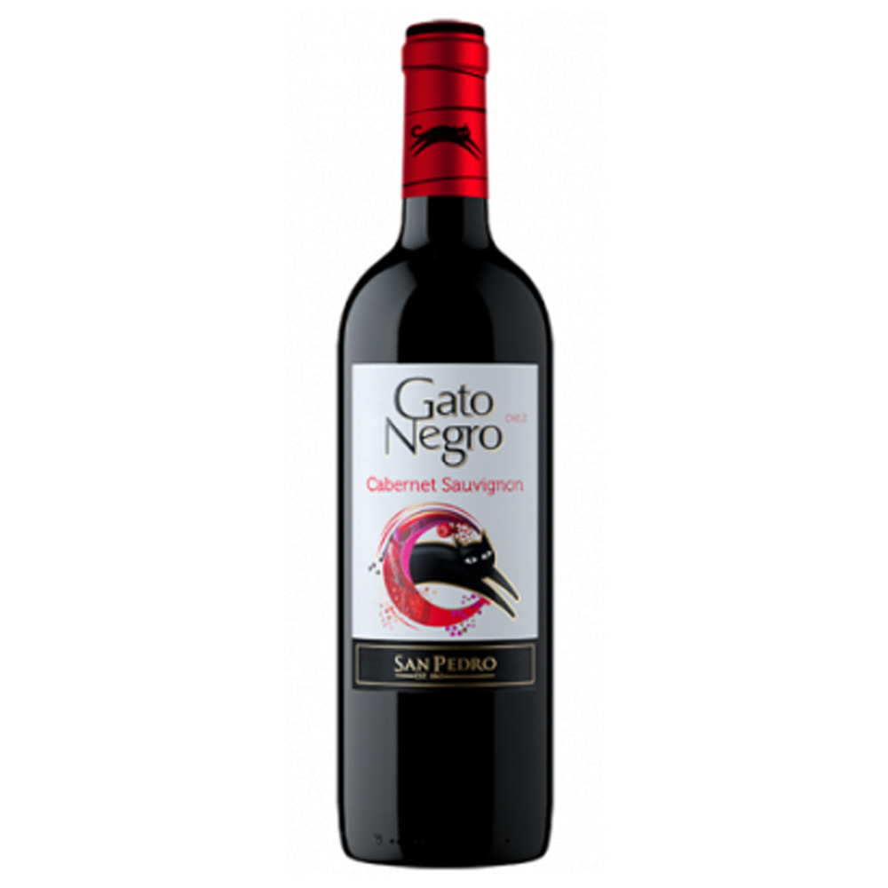 Wino Gato Negro Cabernet Sauvignon 13% czerwone wytrawne 750 ml